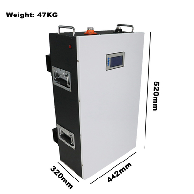 10.24KWH 48V naścienny akumulator Lifepo4, bateria litowa do głębokiego cyklu zasilania 12v;