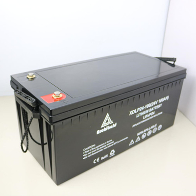 100ah Deep Cycle Solar 24 V litowe baterie morskie z inteligentnym BMS
