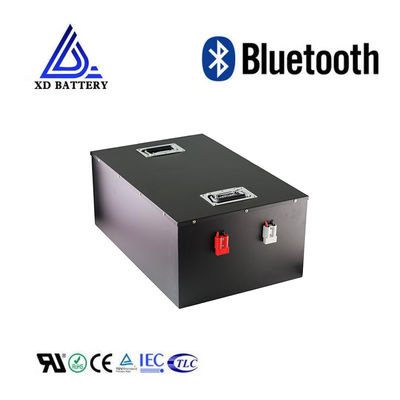 Głęboki cykl Bluetooth 48v 150ah Bateria litowo-jonowa OEM / ODM Silk do ruchu